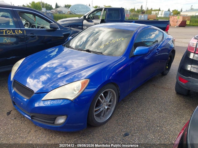 2010 Hyundai Genesis 2.0t მანქანა იყიდება აუქციონზე, vin: KMHHT6KDXAU036779, აუქციონის ნომერი: 20275412