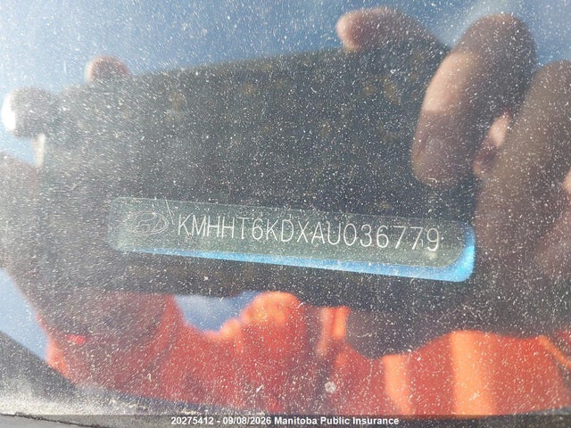 2010 Hyundai Genesis 2.0t მანქანა იყიდება აუქციონზე, vin: KMHHT6KDXAU036779, აუქციონის ნომერი: 20275412