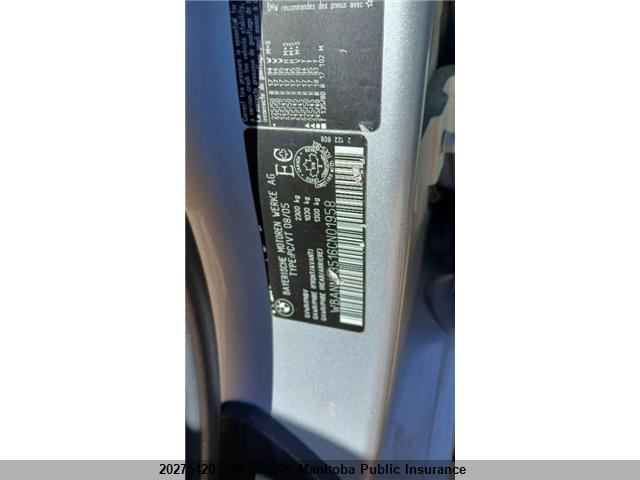 Продаж на аукціоні авто 2006 Bmw 530xi Touring, vin: WBANN73516CN01958, номер лоту: 20275420
