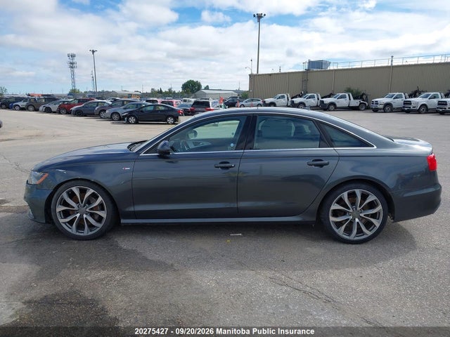 Auction sale of the 2013 Audi A6 3.0t Quattro, vin: WAUJGCFC2DN100089, lot number: 20275427