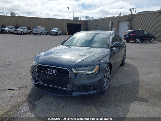 Auction sale of the 2013 Audi A6 3.0t Quattro, vin: WAUJGCFC2DN100089, lot number: 20275427