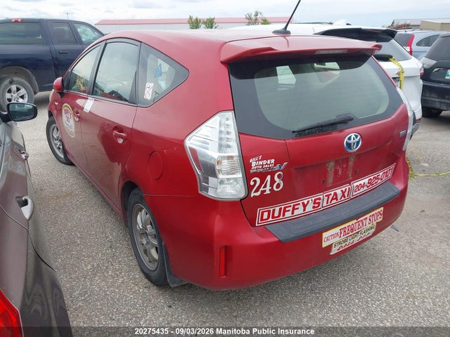 2013 Toyota Prius V მანქანა იყიდება აუქციონზე, vin: JTDZN3EU7D3256310, აუქციონის ნომერი: 20275435
