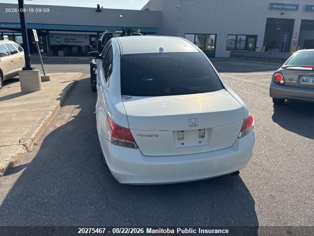 20275467 :رقم المزاد ، 1HGCP2F86AA803975 vin ، 2010 Honda Accord Ex-l مزاد بيع