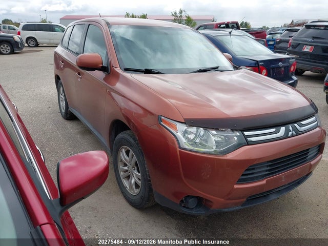 20275484 :رقم المزاد ، JA4AZ2A39EZ605422 vin ، 2014 Mitsubishi Outlander Es مزاد بيع
