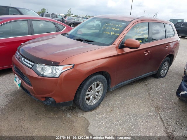 20275484 :رقم المزاد ، JA4AZ2A39EZ605422 vin ، 2014 Mitsubishi Outlander Es مزاد بيع