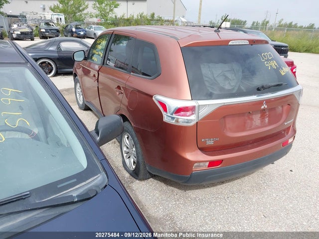 20275484 :رقم المزاد ، JA4AZ2A39EZ605422 vin ، 2014 Mitsubishi Outlander Es مزاد بيع