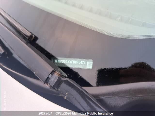 Ford ESCAPE SE 2015 1FMCU9GXXFUC45474 Image 9