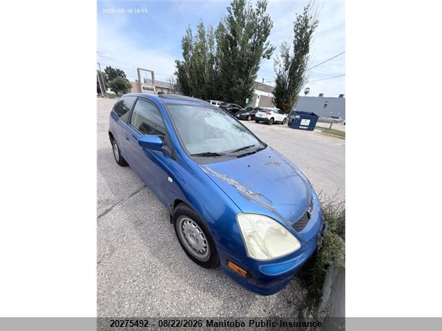 Aukcja sprzedaży 2003 Honda Civic Sir, vin: SHHEP33543U700117, numer aukcji: 20275492