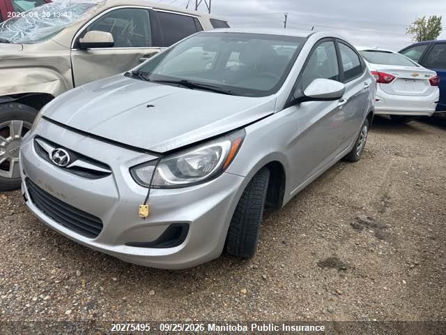 Продаж на аукціоні авто 2013 Hyundai Accent Gl, vin: KMHCT4AE3DU376157, номер лоту: 20275495