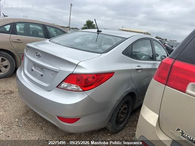 Продаж на аукціоні авто 2013 Hyundai Accent Gl, vin: KMHCT4AE3DU376157, номер лоту: 20275495