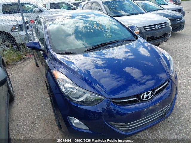20275498 :رقم المزاد ، 5NPDH4AE9DH225389 vin ، 2013 Hyundai Elantra Gl مزاد بيع