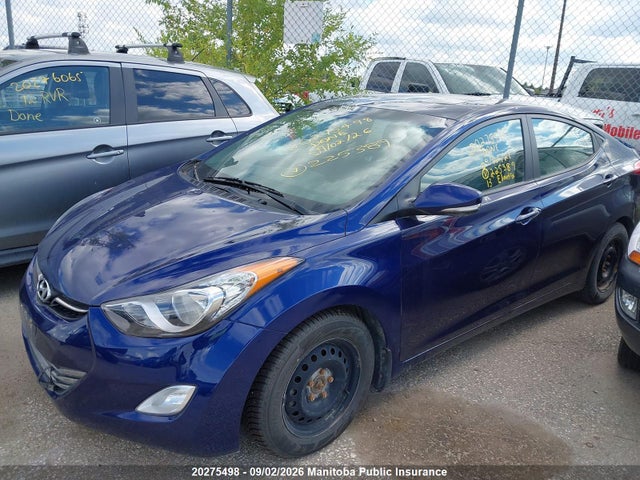 2013 Hyundai Elantra Gl მანქანა იყიდება აუქციონზე, vin: 5NPDH4AE9DH225389, აუქციონის ნომერი: 20275498