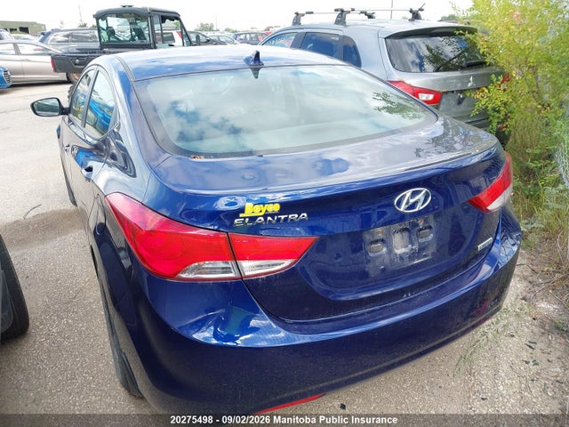 2013 Hyundai Elantra Gl მანქანა იყიდება აუქციონზე, vin: 5NPDH4AE9DH225389, აუქციონის ნომერი: 20275498