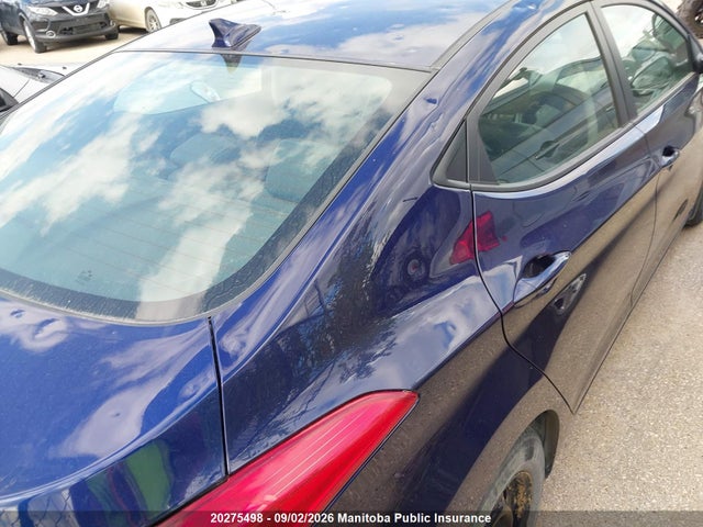 2013 Hyundai Elantra Gl მანქანა იყიდება აუქციონზე, vin: 5NPDH4AE9DH225389, აუქციონის ნომერი: 20275498