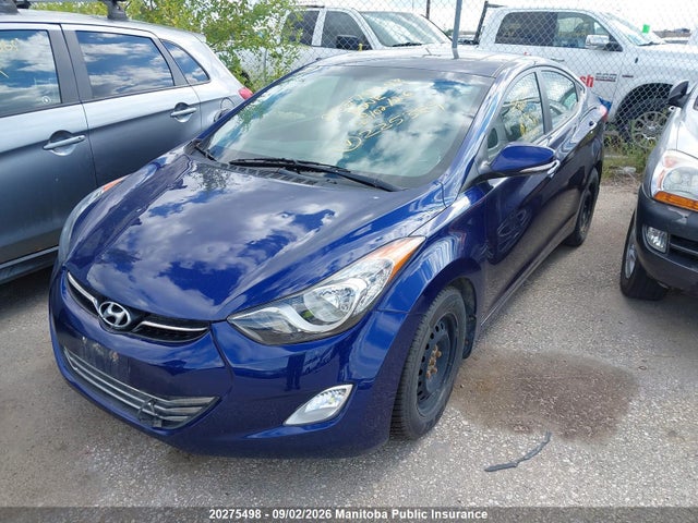 2013 Hyundai Elantra Gl მანქანა იყიდება აუქციონზე, vin: 5NPDH4AE9DH225389, აუქციონის ნომერი: 20275498