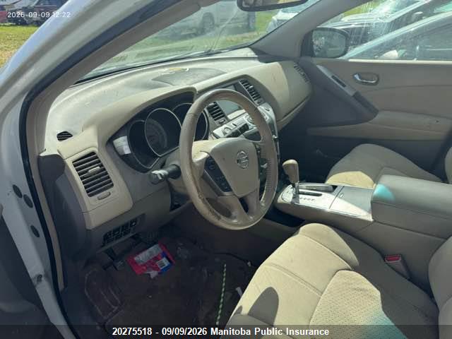 Продаж на аукціоні авто 2009 Nissan Murano Sl, vin: JN8AZ18W69W151772, номер лоту: 20275518