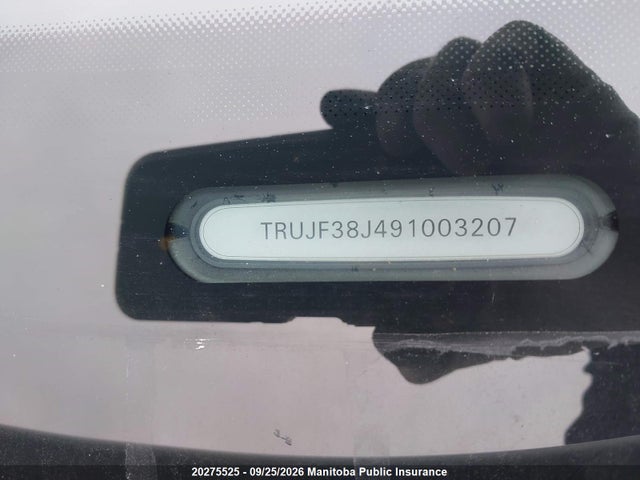 Продажа на аукционе авто 2009 Audi Tt 2.0t, vin: TRUJF38J491003207, номер лота: 20275525