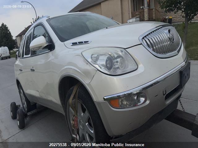 20275538 :رقم المزاد ، 5GALVBED4AJ120287 vin ، 2010 Buick Enclave Cxl مزاد بيع