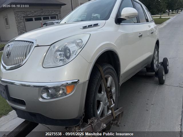 20275538 :رقم المزاد ، 5GALVBED4AJ120287 vin ، 2010 Buick Enclave Cxl مزاد بيع