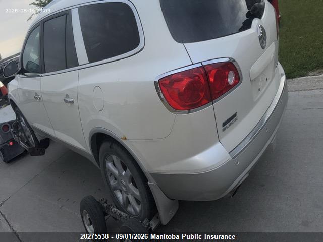 20275538 :رقم المزاد ، 5GALVBED4AJ120287 vin ، 2010 Buick Enclave Cxl مزاد بيع