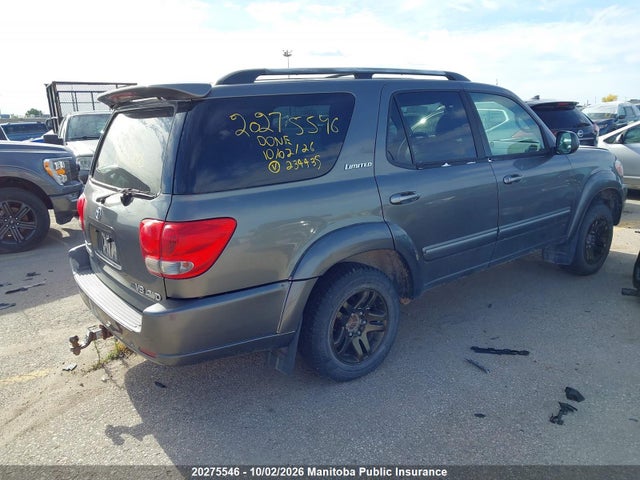 Продаж на аукціоні авто 2005 Toyota Sequoia Limited, vin: 5TDBT48A75S234435, номер лоту: 20275546