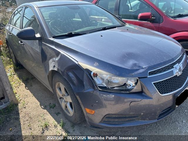 2013 Chevrolet Cruze Lt Turbo მანქანა იყიდება აუქციონზე, vin: 1G1PE5SB5D7261920, აუქციონის ნომერი: 20275560