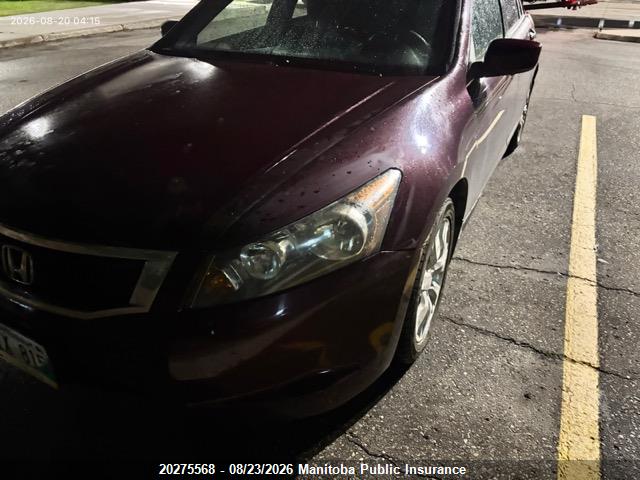 20275568 :رقم المزاد ، 1HGCP26898A800935 vin ، 2008 Honda Accord Ex-l مزاد بيع