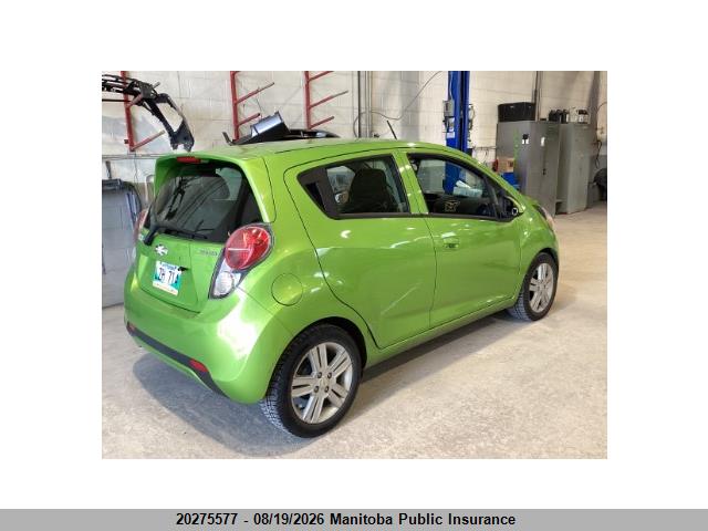 Chevrolet Spark Lt 2014 KL8CD6S94EC522953 Image 2