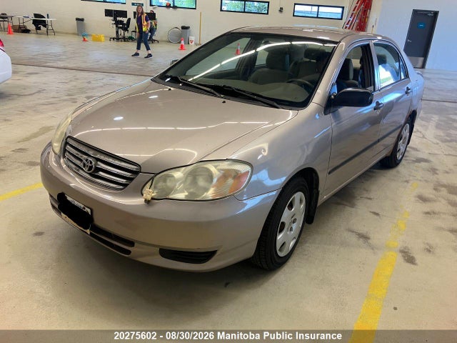 Продажа на аукционе авто 2003 Toyota Corolla Ce, vin: 2T1BR32E93C704278, номер лота: 20275602