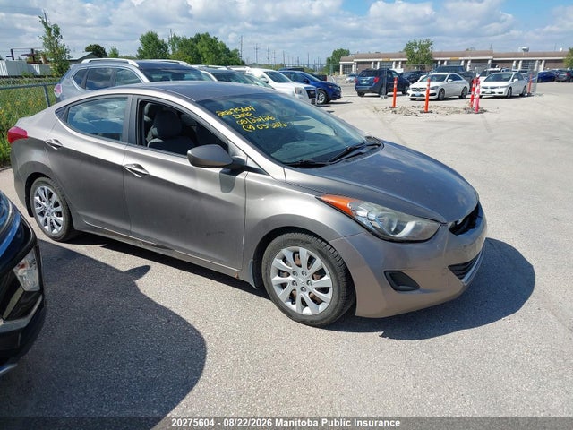 2011 Hyundai Elantra Gl მანქანა იყიდება აუქციონზე, vin: 5NPDH4AE8BH033216, აუქციონის ნომერი: 20275604
