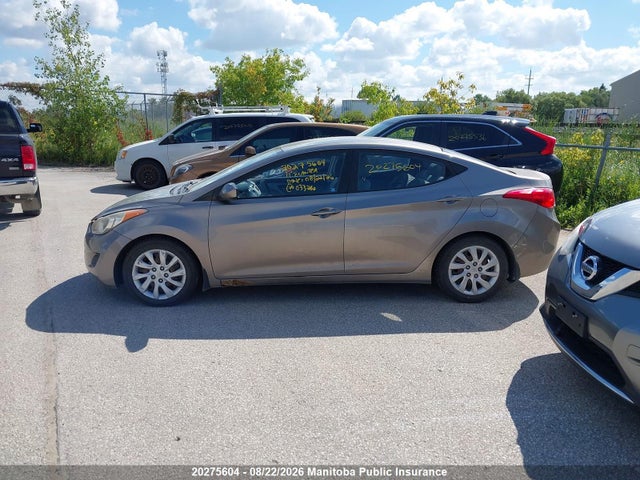 2011 Hyundai Elantra Gl მანქანა იყიდება აუქციონზე, vin: 5NPDH4AE8BH033216, აუქციონის ნომერი: 20275604