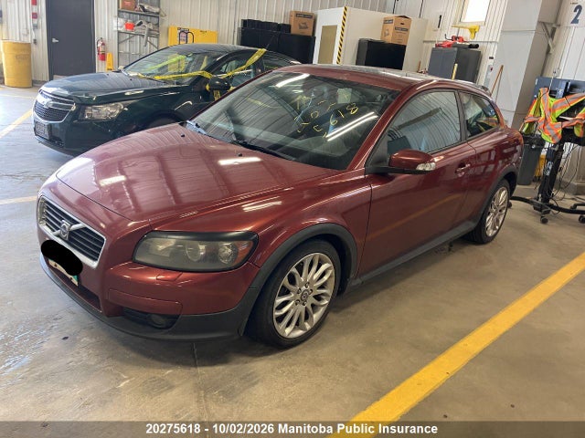 2008 Volvo C30 2.4i მანქანა იყიდება აუქციონზე, vin: YV1MK382X82048800, აუქციონის ნომერი: 20275618