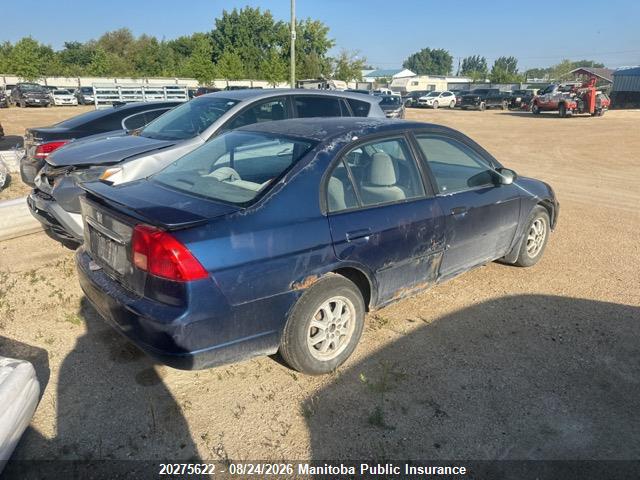 Продаж на аукціоні авто 2001 Honda Civic Dx, vin: 2HGES16331H920954, номер лоту: 20275622