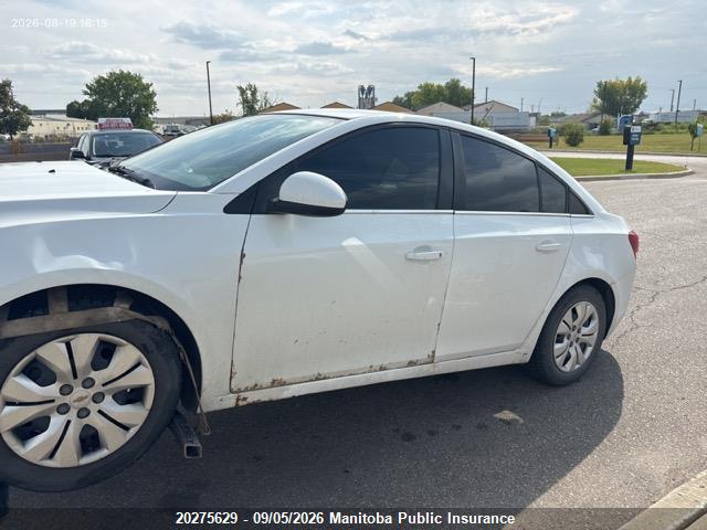 2013 Chevrolet Cruze Lt Turbo მანქანა იყიდება აუქციონზე, vin: 1G1PC5SB1D7198613, აუქციონის ნომერი: 20275629