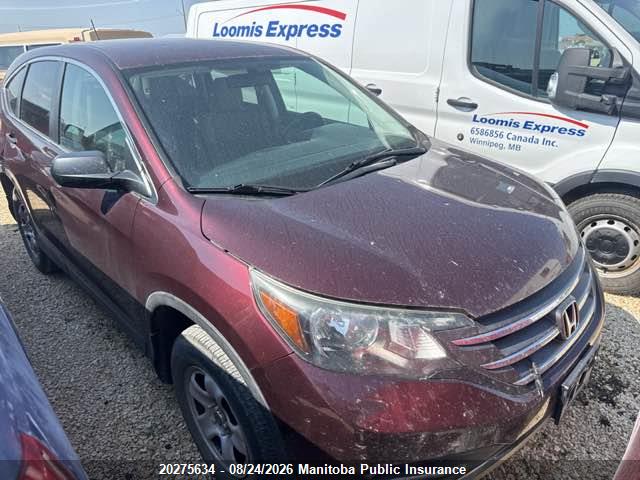 2014 Honda Cr-v Lx მანქანა იყიდება აუქციონზე, vin: 2HKRM4H3XEH109495, აუქციონის ნომერი: 20275634