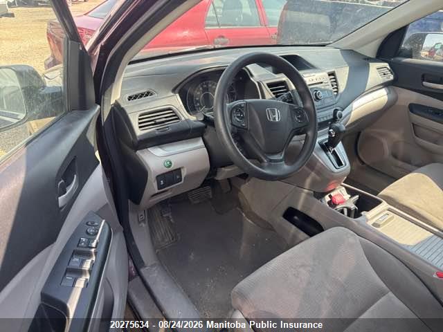 2014 Honda Cr-v Lx მანქანა იყიდება აუქციონზე, vin: 2HKRM4H3XEH109495, აუქციონის ნომერი: 20275634