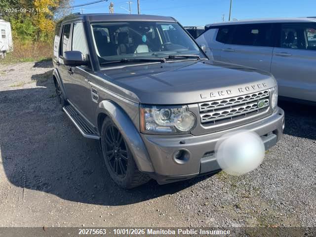Продаж на аукціоні авто 2010 Land Rover Lr4 Hse, vin: SALAK2D47AA538626, номер лоту: 20275663