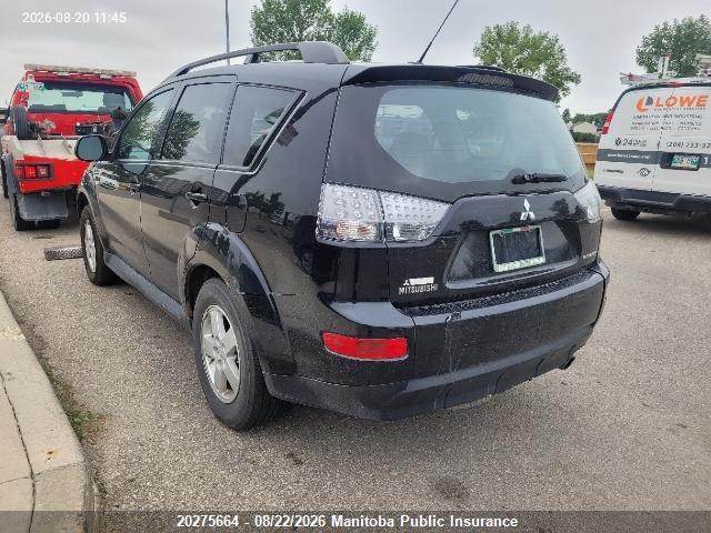 20275664 :رقم المزاد ، JA4LT21W69Z600298 vin ، 2009 Mitsubishi Outlander Es مزاد بيع
