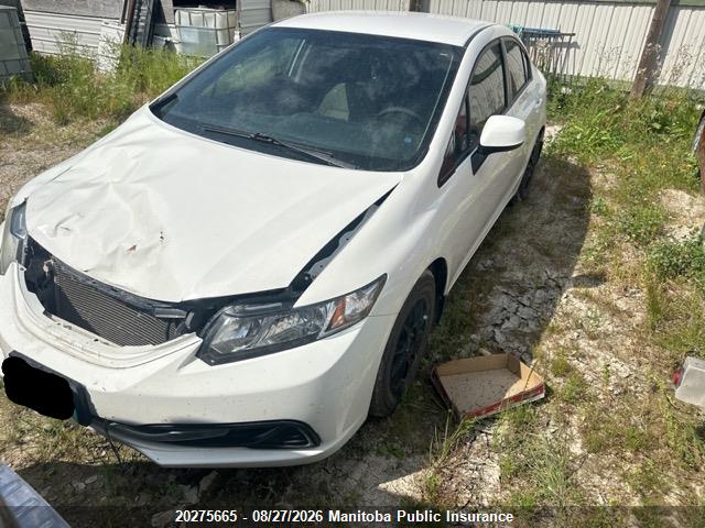 Продаж на аукціоні авто 2013 Honda Civic Lx, vin: 2HGFB2F45DH007961, номер лоту: 20275665