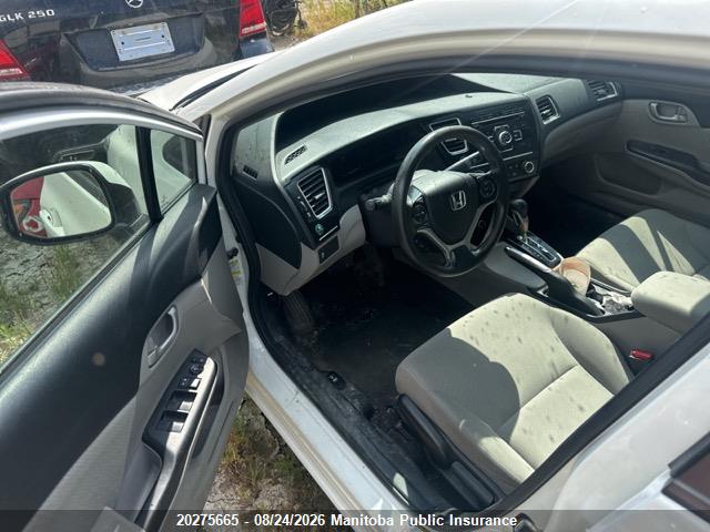 Продаж на аукціоні авто 2013 Honda Civic Lx, vin: 2HGFB2F45DH007961, номер лоту: 20275665