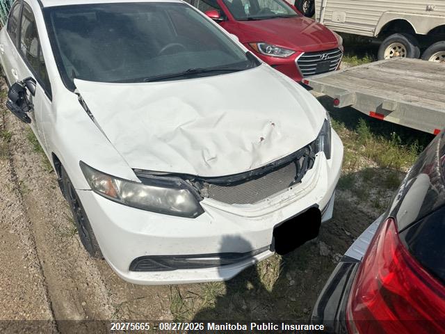 Продаж на аукціоні авто 2013 Honda Civic Lx, vin: 2HGFB2F45DH007961, номер лоту: 20275665