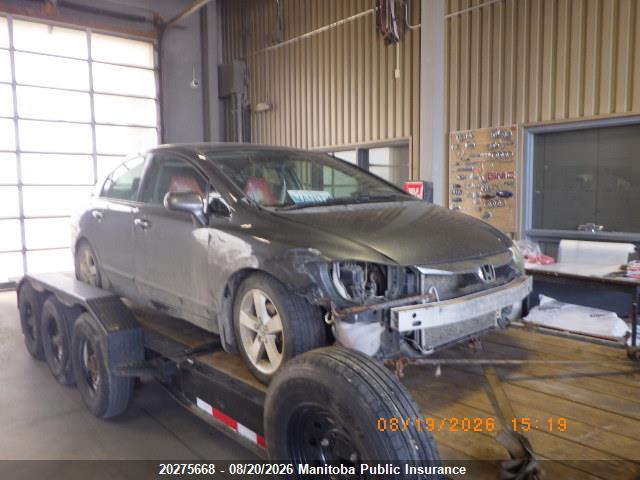 20275668 :رقم المزاد ، 2HGFA16669H101255 vin ، 2009 Honda Civic Sport مزاد بيع