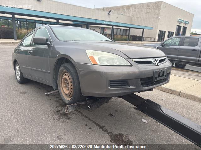 Aukcja sprzedaży 2007 Honda Accord Ex-l, vin: 1HGCM56797A812857, numer aukcji: 20275686
