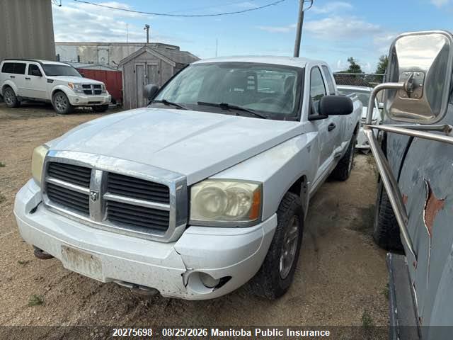 Продаж на аукціоні авто 2005 Dodge Dakota Slt V8 Club Cab, vin: 1D7HW42NX5S130306, номер лоту: 20275698