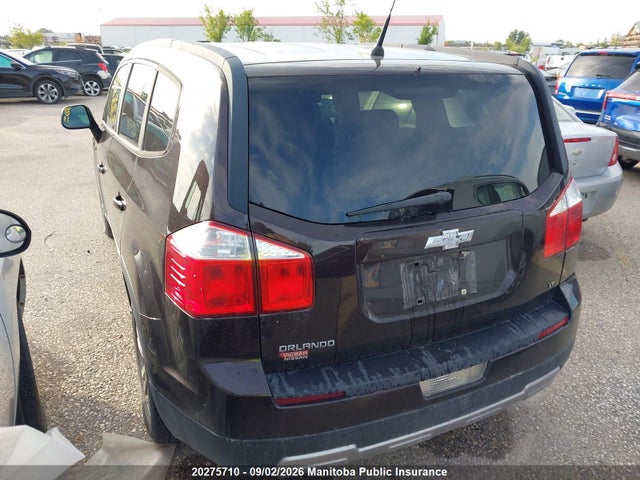 2013 Chevrolet Orlando Lt მანქანა იყიდება აუქციონზე, vin: KL77P2ETXDK036987, აუქციონის ნომერი: 20275710
