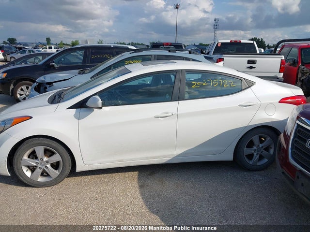 2013 Hyundai Elantra Gls მანქანა იყიდება აუქციონზე, vin: 5NPDH4AE7DH441094, აუქციონის ნომერი: 20275722