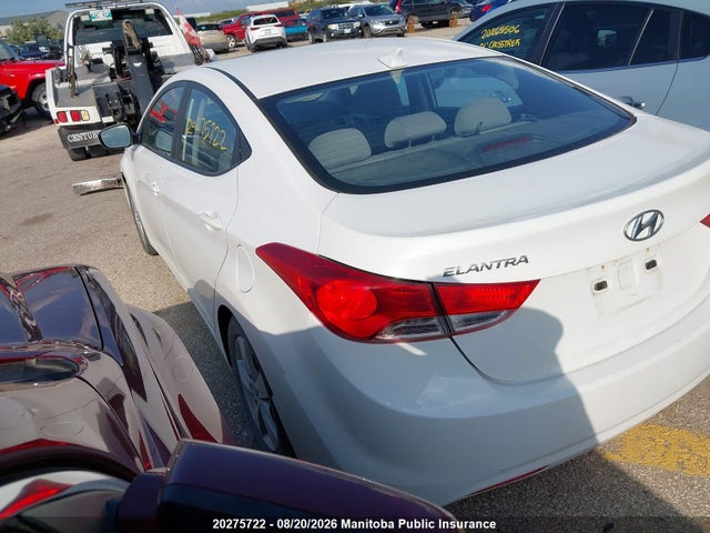 2013 Hyundai Elantra Gls მანქანა იყიდება აუქციონზე, vin: 5NPDH4AE7DH441094, აუქციონის ნომერი: 20275722