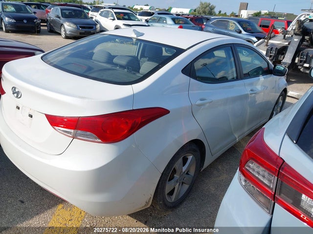 2013 Hyundai Elantra Gls მანქანა იყიდება აუქციონზე, vin: 5NPDH4AE7DH441094, აუქციონის ნომერი: 20275722