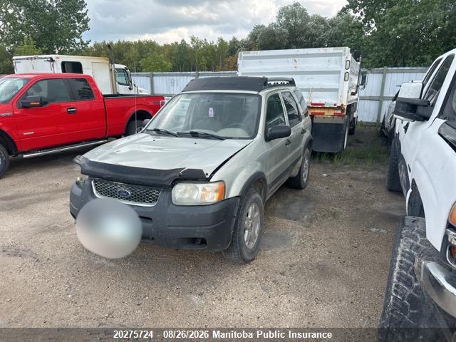 20275724 :رقم المزاد ، 1FMYU93183KD06755 vin ، 2003 Ford Escape Xlt V6 مزاد بيع