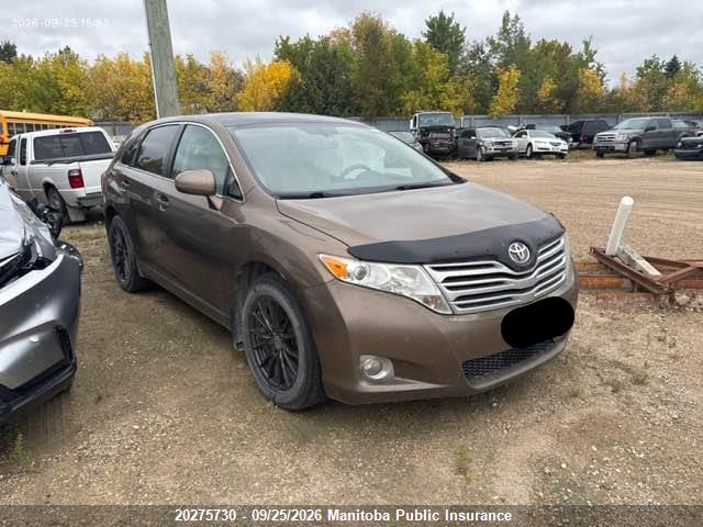 2011 Toyota Venza V6 მანქანა იყიდება აუქციონზე, vin: 4T3BK3BBXBU057193, აუქციონის ნომერი: 20275730